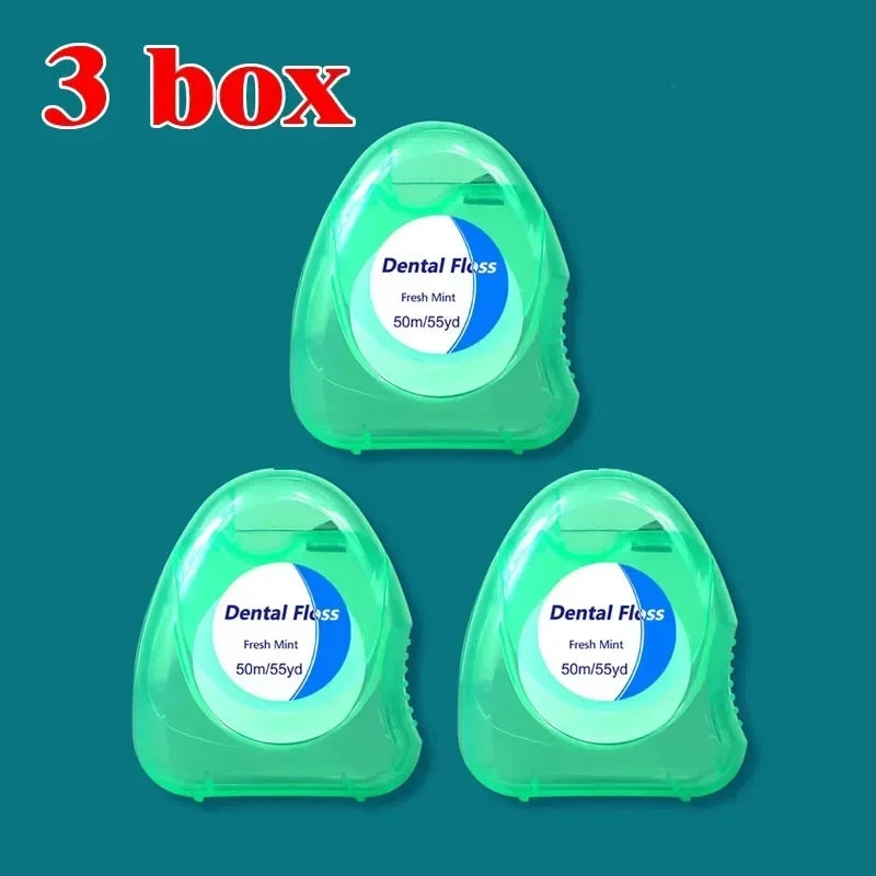 Mint Wax Dental Floss Picks – Portable Interdental Sticks Dental Floss Picks HIP
