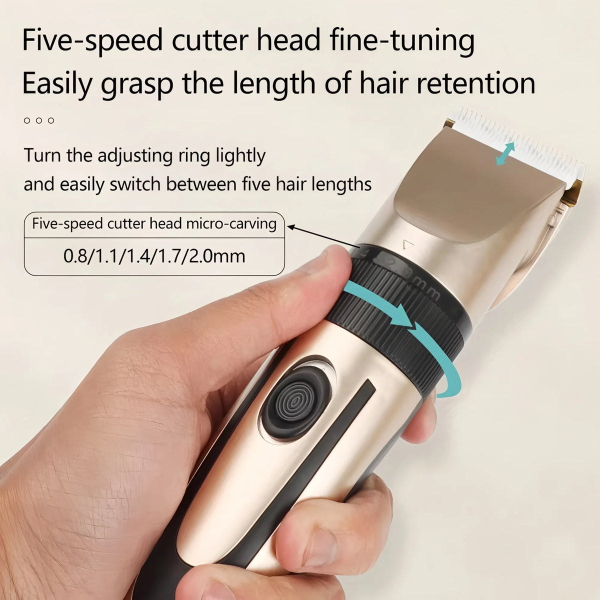 USB Rechargeable Electric Shaver & Pet Hair Clipper Electric Shaver Clipper HIP