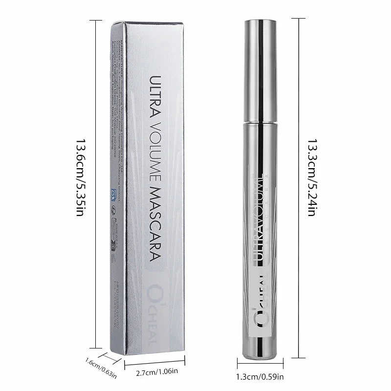 OCHEAL Waterproof Mascara – 2mm Micro Brush, Curl & Volume Waterproof Mascara HIP