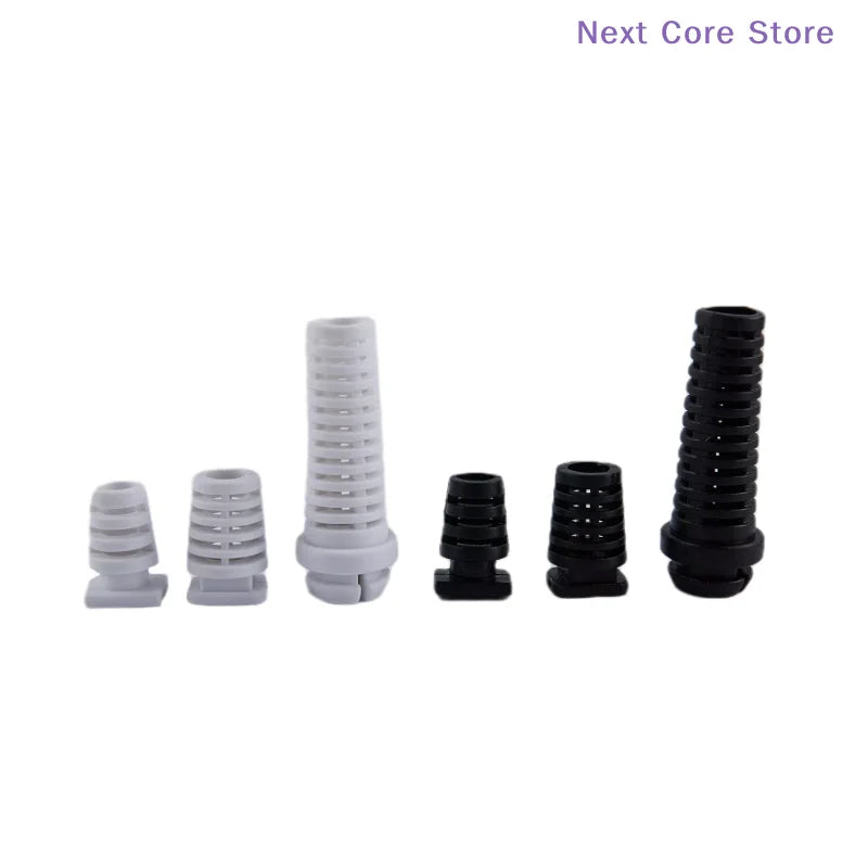 10-Pc Cable Strain Relief Boot Protector 4.6/5.2/6mm Wire Sleeve Cable Strain Relief HIP