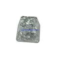 Resin OEM R4 Keycap – Silver Foil Clear Mechanical Keyboard Artisan Keycap HIP CN