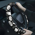 Halloween Pumpkin Ghost Steering Wheel Cover – Soft & Breathable Steering Wheel Cover HIP 1