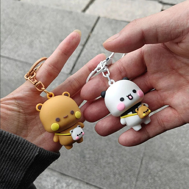 Panda Bubu & Yier Doll Keychain Backpack Pendant | Cute Gift Anime Keychain Pendant HIP