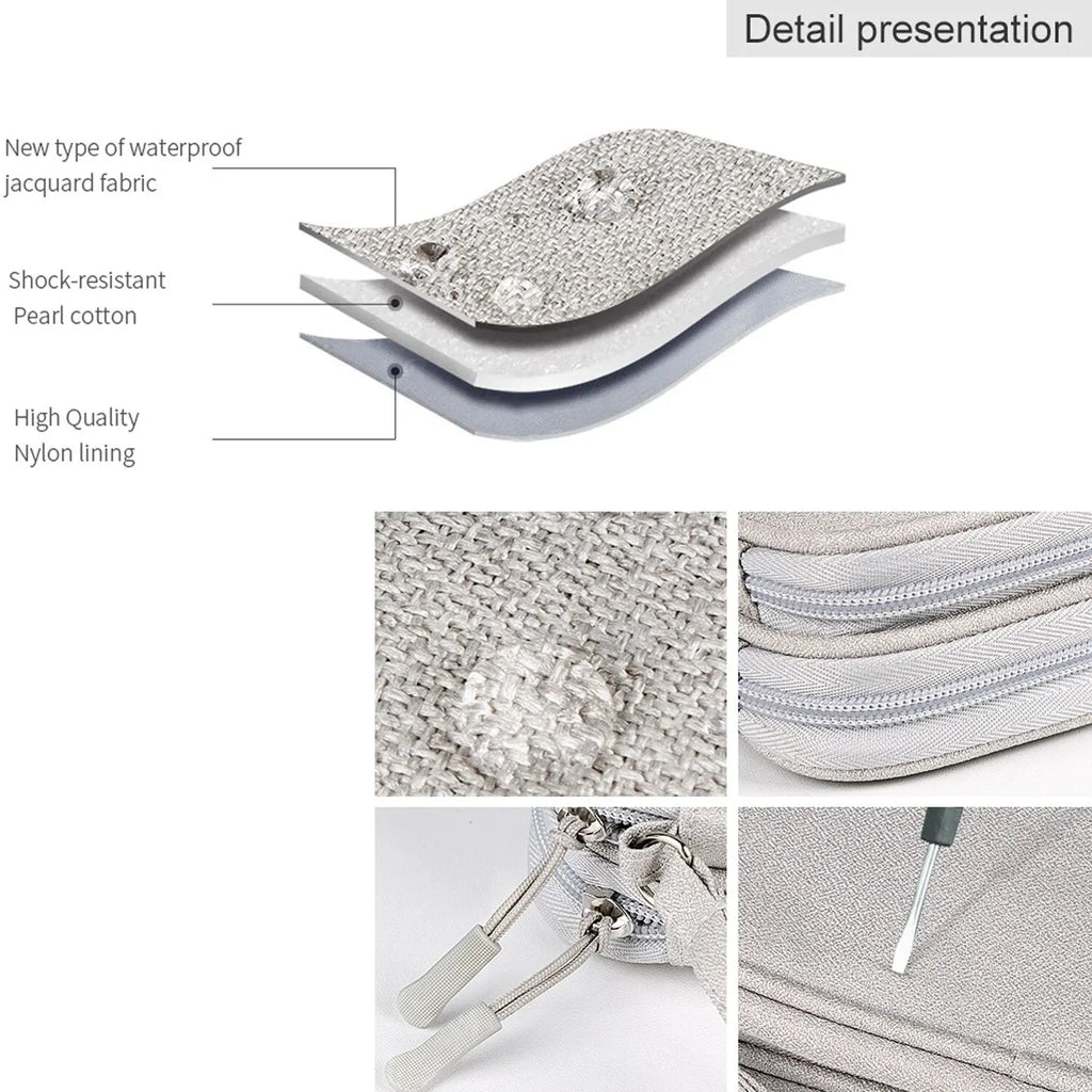 Waterproof Nylon Cable Organizer Bag for Travel & Office Cable Organizer Bag HIP