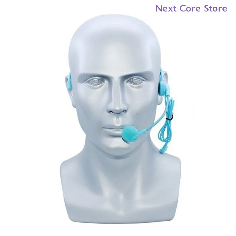 Head-Mounted Wired Headset Microphone – 3.5mm Plug Headset Microphone HIP