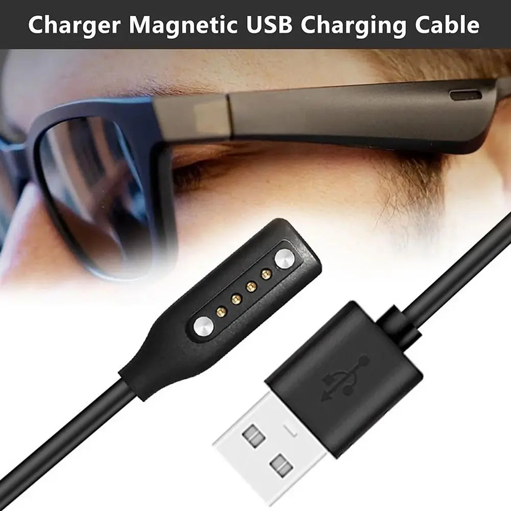Magnetic USB Charging Cable for BOSE Frames Smart Glasses USB Charging Cable HIP
