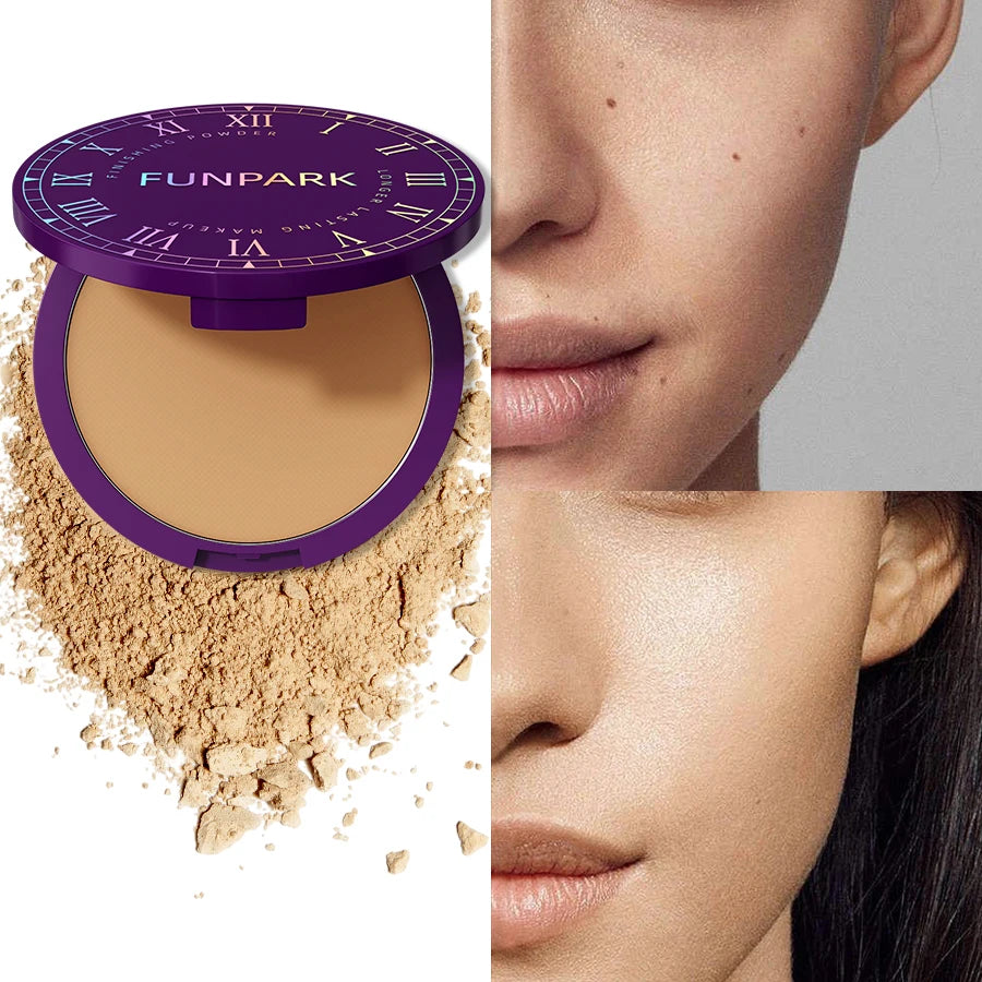 5-Shade Matte Full Coverage Pressed Powder Foundation Pressed Powder Foundation HIP