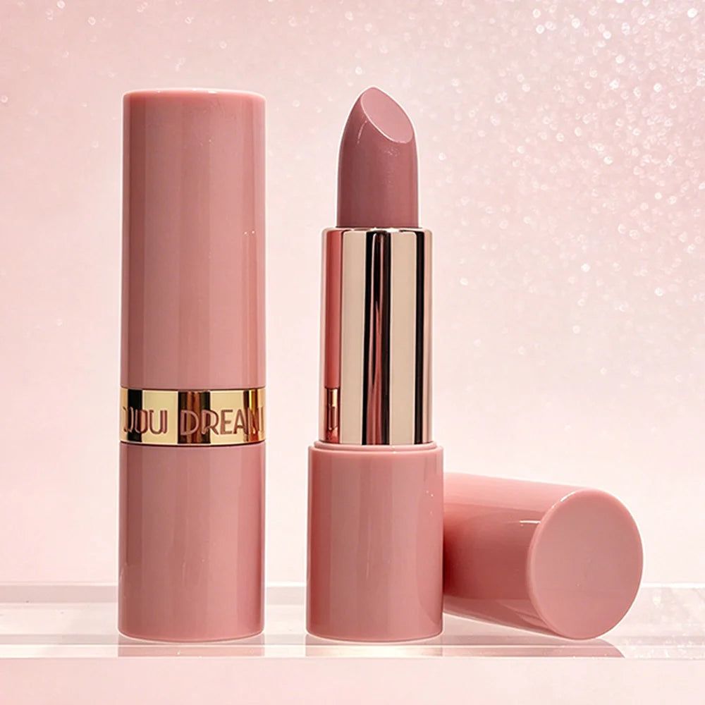 JUJU Dream Shimmer Glitter Lipstick – Metallic Matte & Waterproof Shimmer Glitter Lipstick HIP