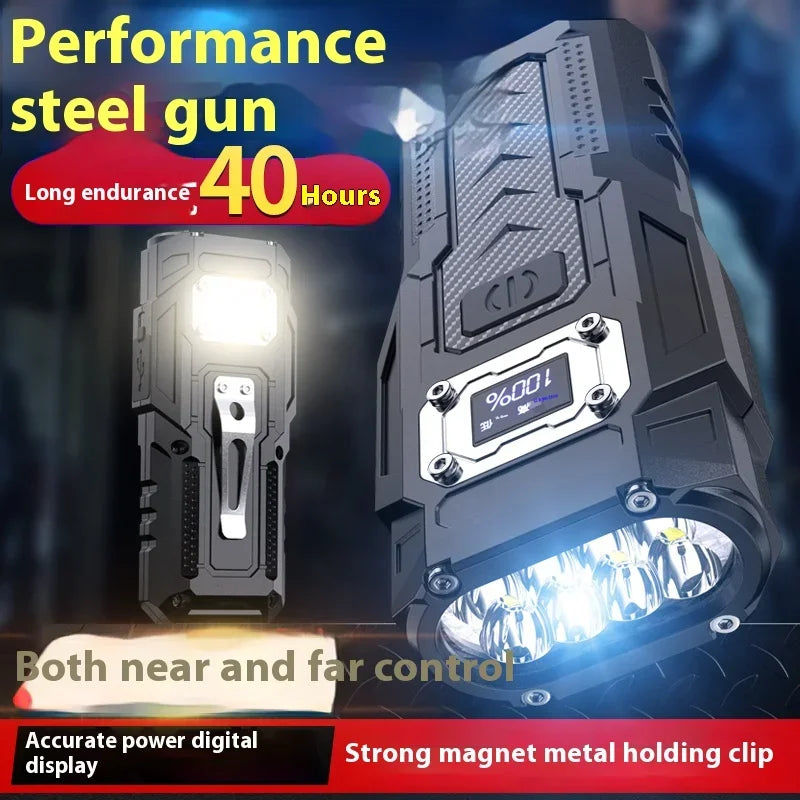 ESMARTER BK08 Type-C Rechargeable LED Flashlight | 303M Beam LED Flashlight HIP