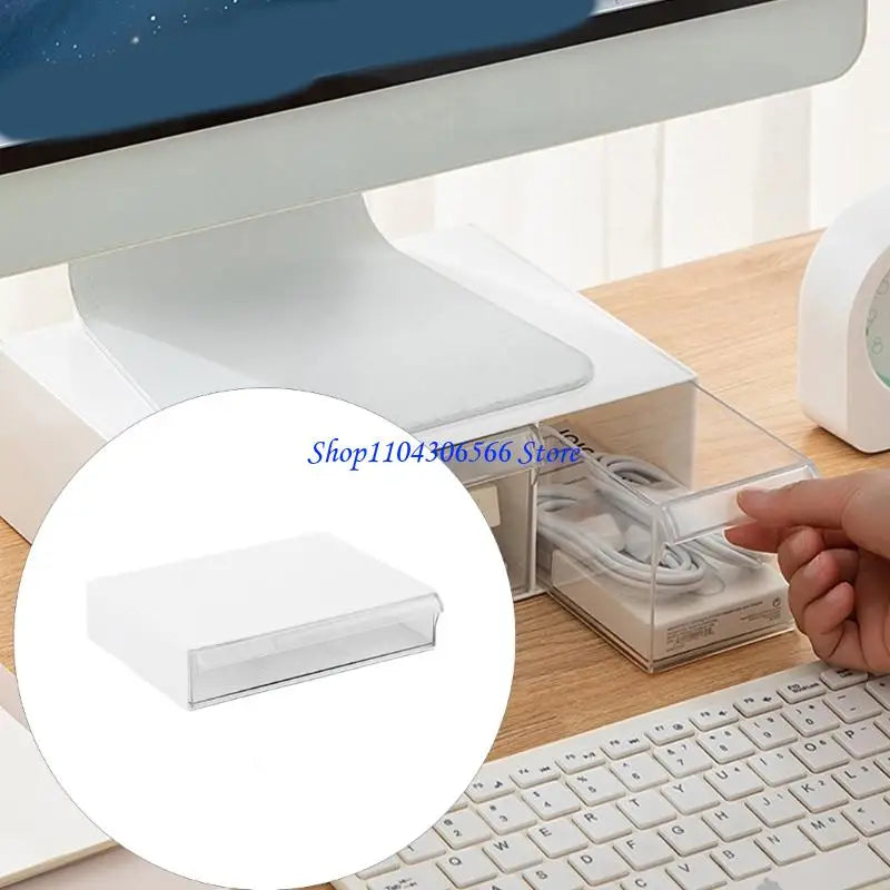 Stackable Desktop Drawer Storage Box – Desk Organiser Desktop Storage Organiser HIP