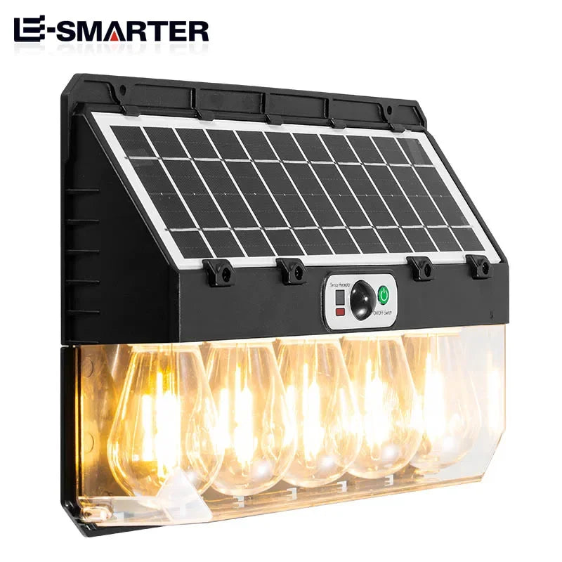 ESMARTER Solar Wall Light – IP65, 3 Modes, Motion Sensor Solar Wall Light HIP