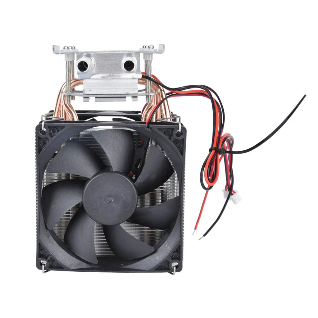 Semiconductor Refrigerator 12V Thermoelectric Peltier Refrigeration DIY Water Cooling System Cooler Device with Fan HIP
