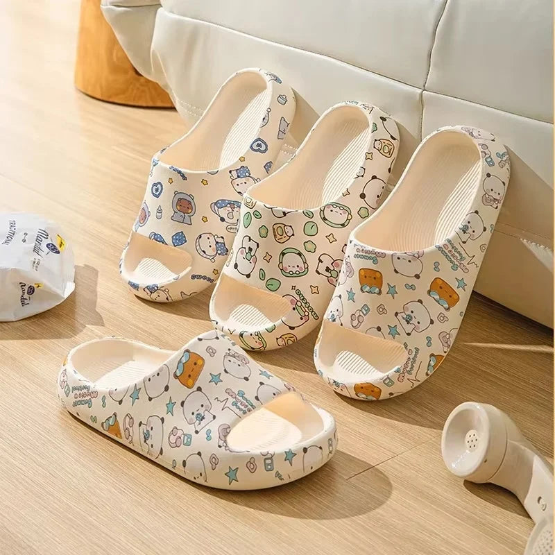 Bubu & Dudu Panda EVA Slippers – Cute Cosplay Shoes Character Cosplay Slippers HIP