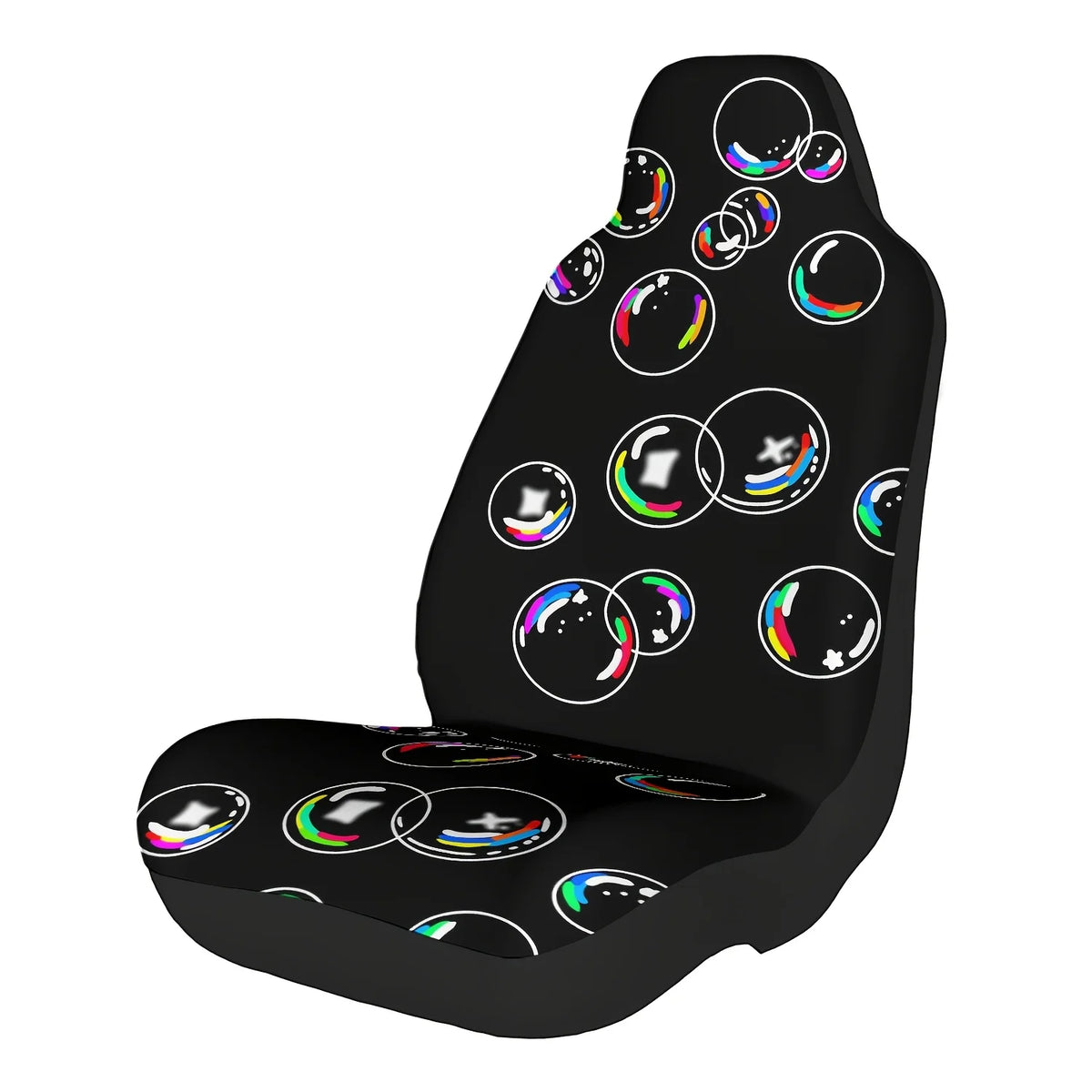 Rainbow Night Sky Printed Car Seat Cover – Easy Install Car Seat Cover HIP