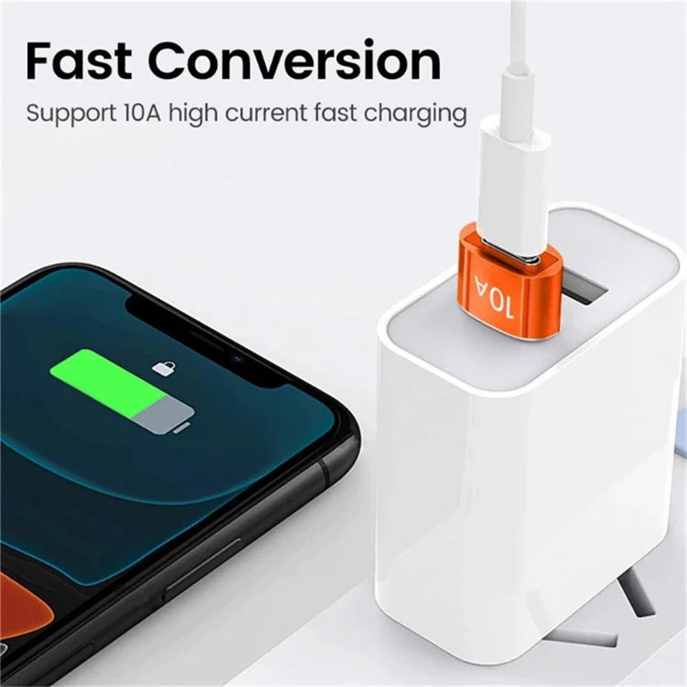 USB 3.0 to USB-C Fast Transfer & PD Charging Adapter USB-C Adapter HIP