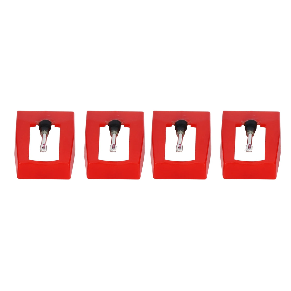 4Pcs Phonograph Stylus Electric Record Player Turntable Stylus Needles Accessory Phonograph Parts Replacement HIP