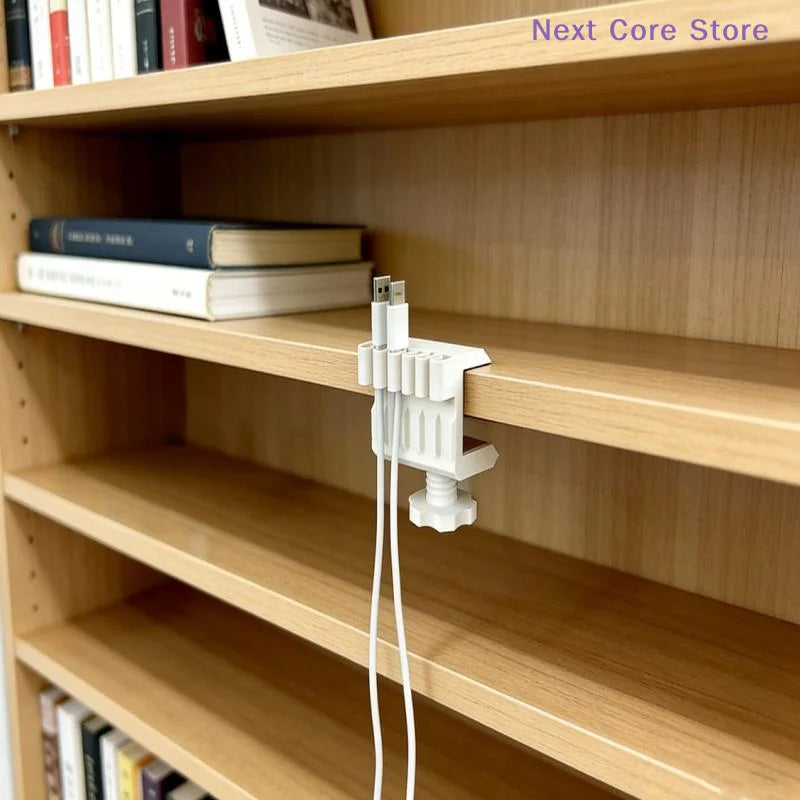 3D Printed PLA Desktop Cable Clip Organizer – Eco-Friendly Cable Clip Organizer HIP