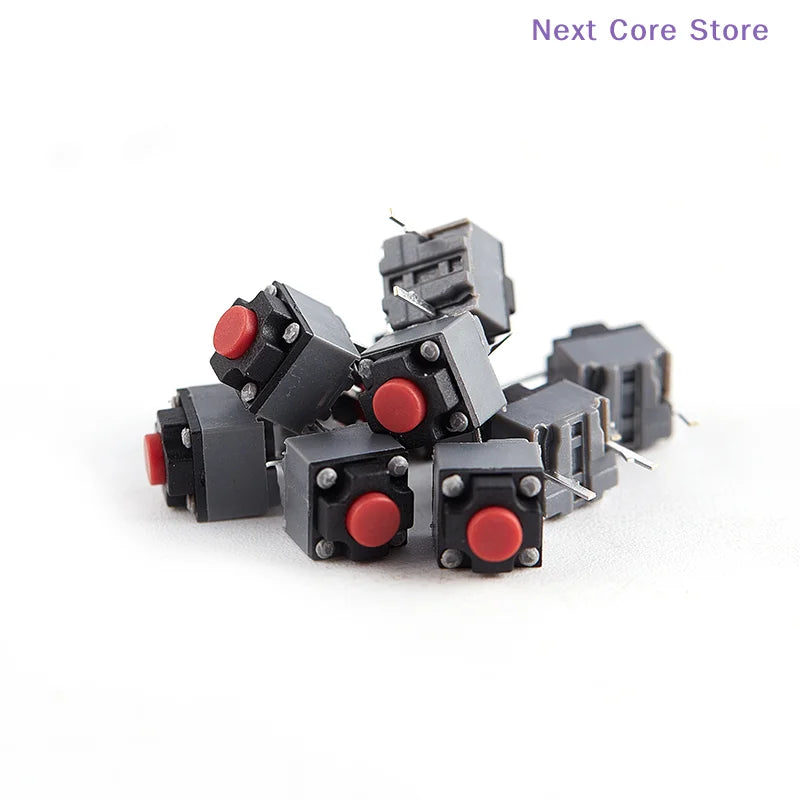 10-Pack Kailh Silent Mouse Micro Switches 6×6×7.3mm Mouse Micro Switch HIP
