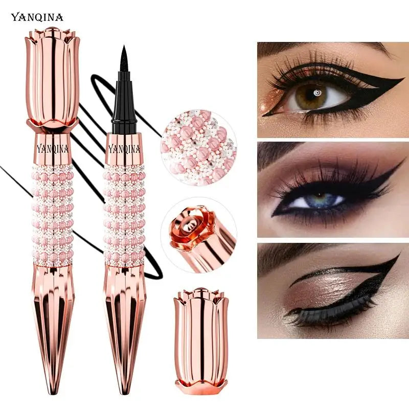 QIC Waterproof Black Liquid Eyeliner Pen – 12Hr Wear Liquid Eyeliner Pen HIP