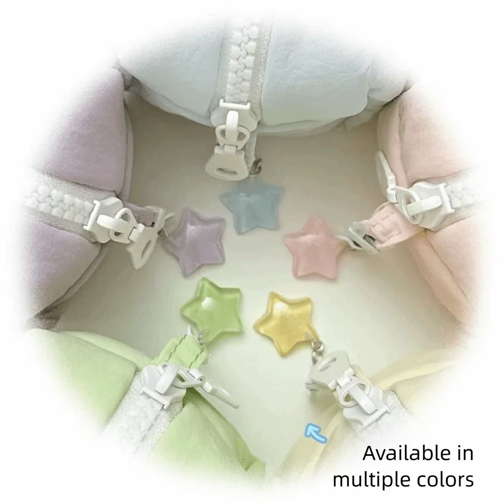 Large Capacity Pencil Pouch – Solid Color & Star Pendant Pencil Pouch HIP