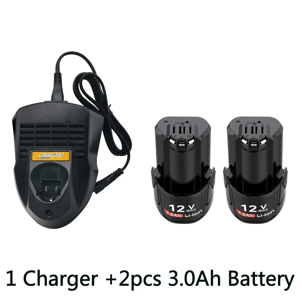 Bosch 12V Replacement Battery 3000mAh Li-Ion BAT411 BAT412 Power Tool Battery HIP 1C 2-3000mAh