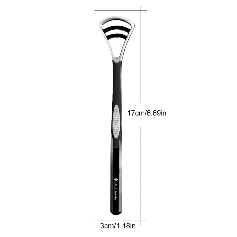 Dual-Sided Tongue Scraper & Brush – Fresh Breath | RUZOFO Tongue Scraper HIP