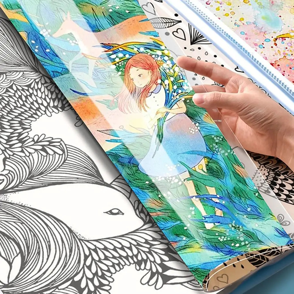 Diamond Painting Storage Book A3 – 60 Clear Pocket Pages Craft Storage Album HIP