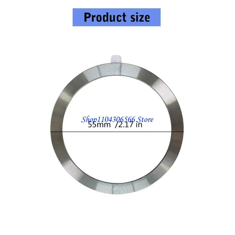 Aluminum Magnetic Wireless Charging Ring Plate for Car Mount Car Phone Mount Ring HIP