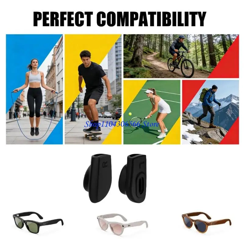 Silicone Anti-Slip Glasses Ear Grips – Eyewear Stabilizers Eyewear Ear Grips HIP CN