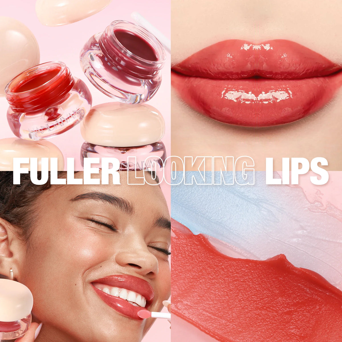 Handaiyan Pearl Mirror Lip Glaze – Jelly Tint Lip Gloss Lip Glaze Gloss HIP