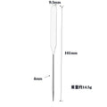 1Pcs Stainless Steel Dual Heads Makeup Toner Spatula Mixing Stick Foundation Cream Mixing Tool Cosmetic Make Up Accessories HIP 1 pcs