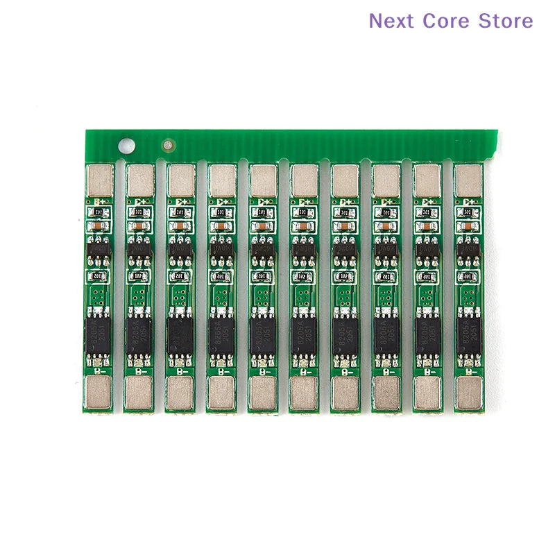 10-Pack 1S 3.7V 3A Li-ion BMS PCM Battery Protection Boards Battery Protection Board HIP