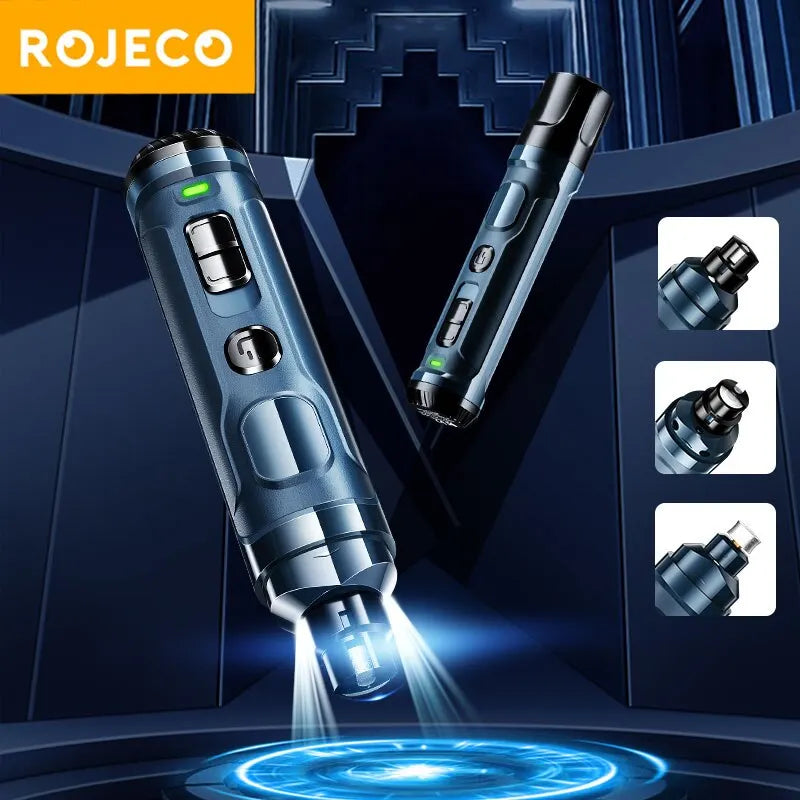 ROJECO N30 Electric Dog Nail Clippers For Dog Nail Grinder Rechargeable Professional Pet Clipper For Cat Claws Cutter Grooming HIP