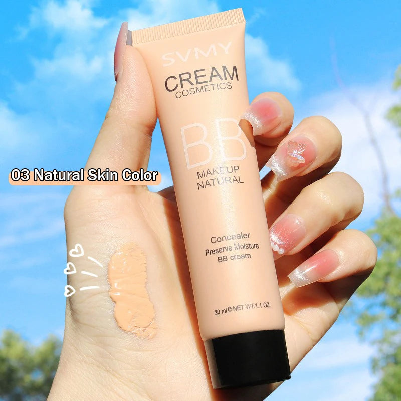 4 Colors BB Cream Isolation Cream Liquid Foundation Moisturizing Oil Control Long Lasting Makeup Waterproof Natural Face Primer HIP 03Natural Skin Color
