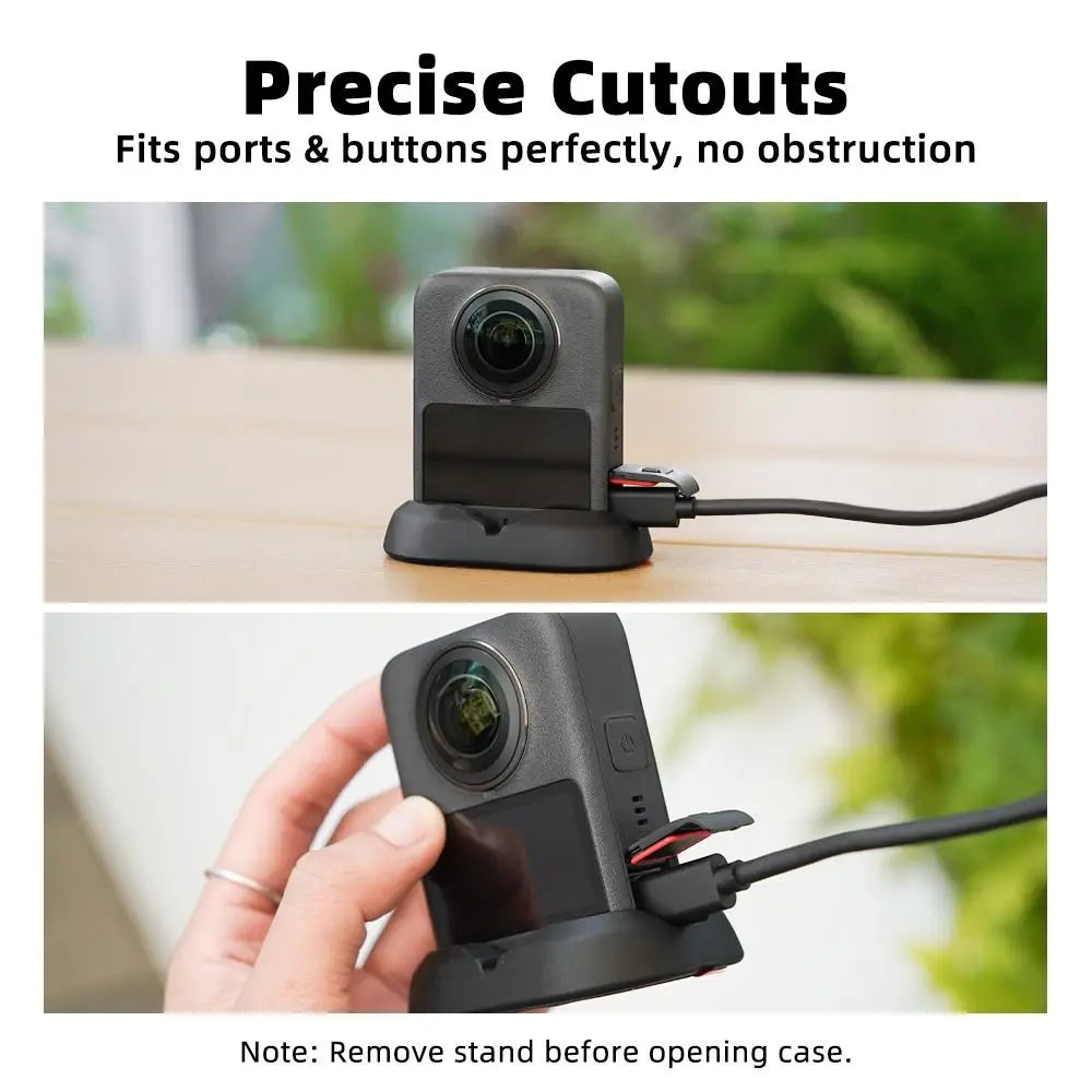 Silicone Desktop Stand for DJI Osmo 360 – Anti-Slip Base Camera Mount Stand HIP