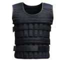 Adjustable Weight Vest 8–15kg | Boxing & Strength Training Weight Training Vest HIP Black