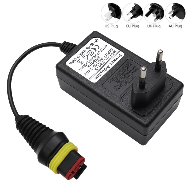 28V 1.3A Adapter for Husqvarna Automower, Gardena & Sileno Robotic Mower Adapter HIP