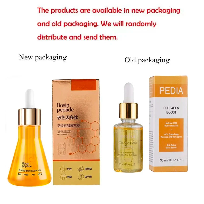 Gold Ginseng Polypeptide Face Serum & Toner – 120ml/30ml Face Serum Toner HIP