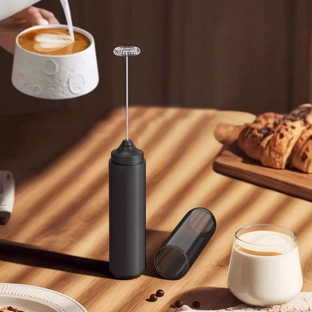 Handheld Powerful Kitchen Stirrer Electric Rechargable Milk Frother Foam Maker Egg Beater for Coffee Lattes Drink Mixer HIP