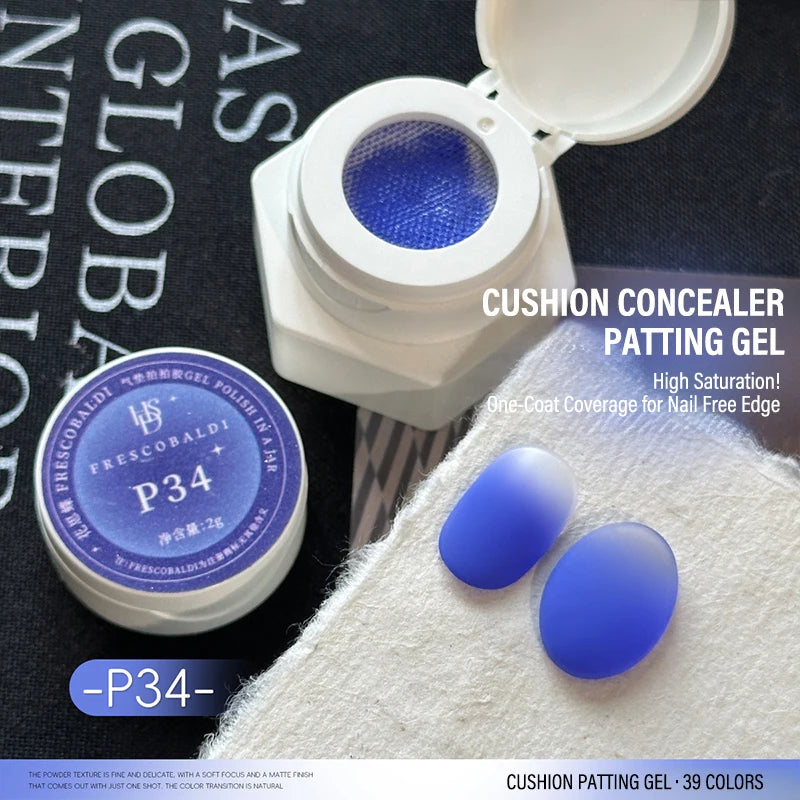 1Pc 39 Colors Nail Air Cushion Patting Gel High Saturation Long-Lasting Solid Color Gradient Shading For DIY Nail Salon ﻿Tools HIP 34