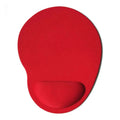 Mouse Pad with Wrist Rest – Non-Slip PU Base | PC & Laptop Ergonomic Mouse Pad HIP Red