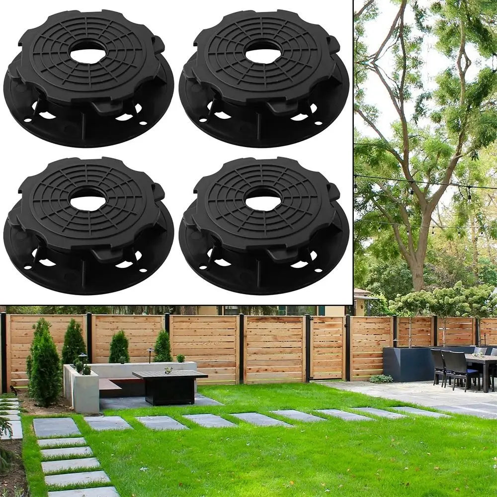 Adjustable Decking Support Pedestal Set – Level Any Deck Decking Support Pedestal HIP