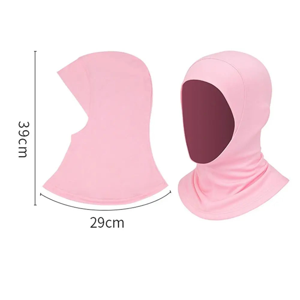 Ice Silk Women's Hijab Scarf – Lightweight Instant Turban Hijab Head Scarf HIP