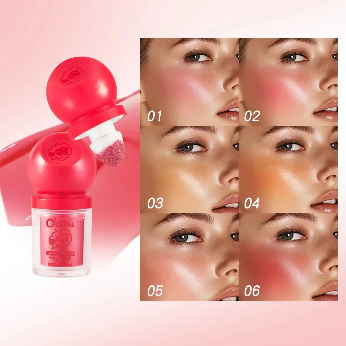 OCHEAL Liquid Blush Stick – Buildable Cream Contour Liquid Blush Stick HIP