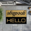 Hello Welcome Doormat – Non-Slip Entry Rug | Home Decor Entrance Doormat HIP 4 50x80cm-Felt