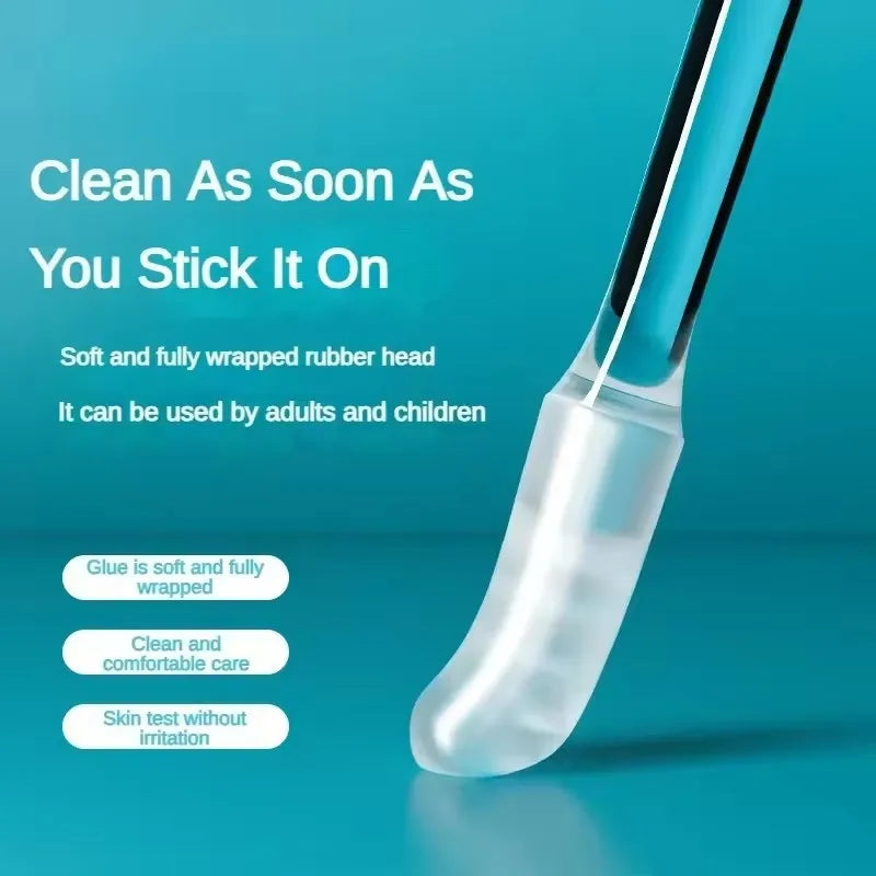 RUZOFO 24pc Sticky Silicone Ear Cleaner – Earwax Removal Tool Ear Cleaning Tool HIP
