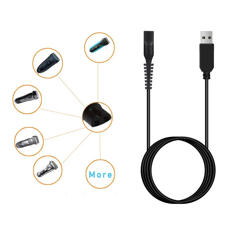 Braun Shaver Charger 12V 0.4A – Series 1–9 Type 5751 Shaver Charger Adapter HIP