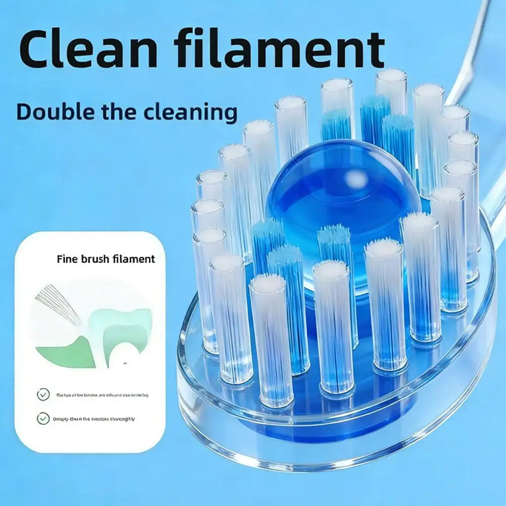 Disposable Toothbrush With Mint Exploding Beads Portable Travel Manual Toothbrush With Floss Pick Waterless Oral Cleaning Tool HIP