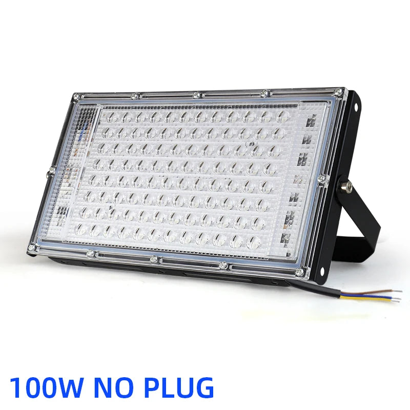 YNL UV LED Floodlight 50W/100W Blacklight 395nm 400nm UV LED Floodlight HIP 100W no plug