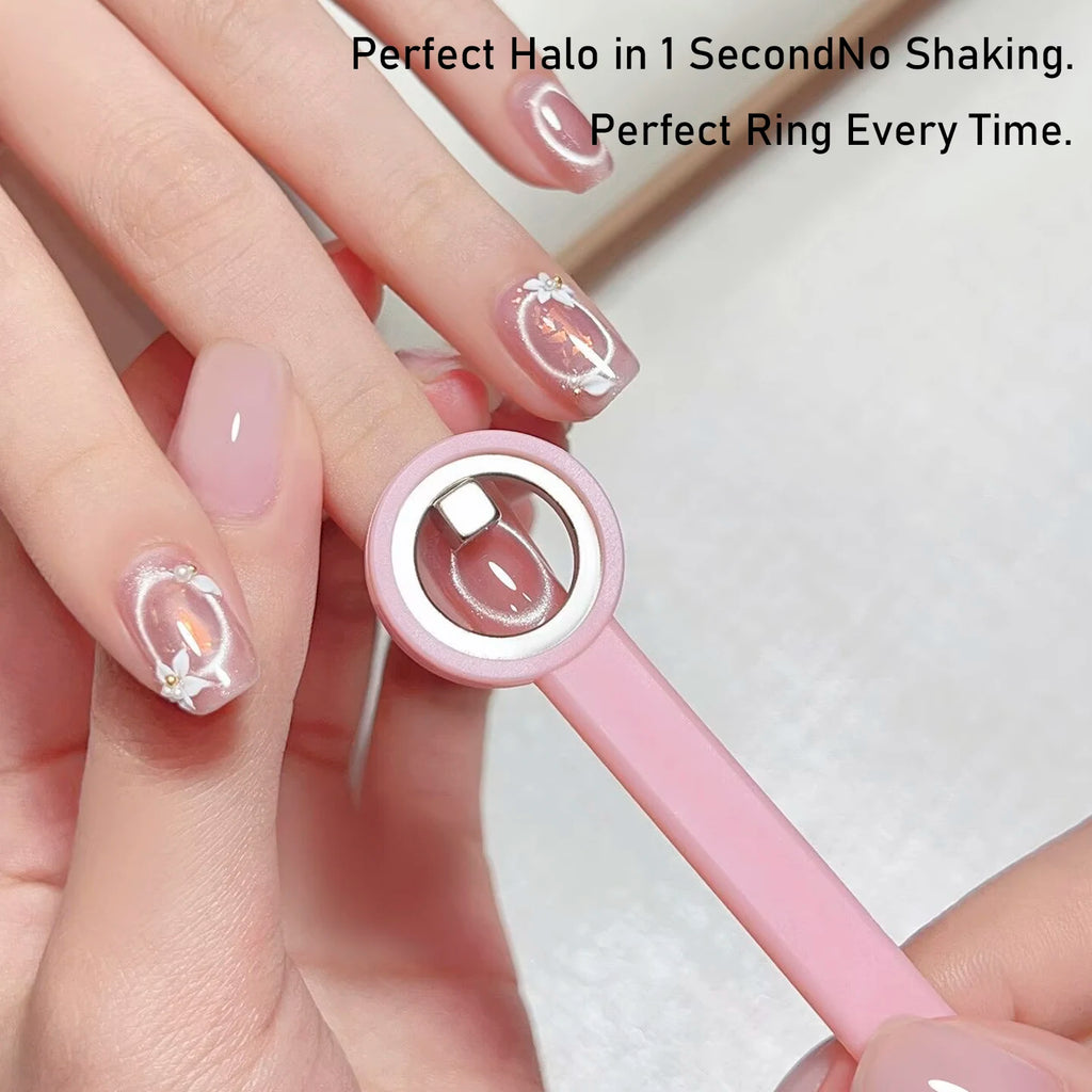 Cat Eye Nail Art Magnet Tool – Black Hole Swirl Design Nail Art Magnet Tool HIP